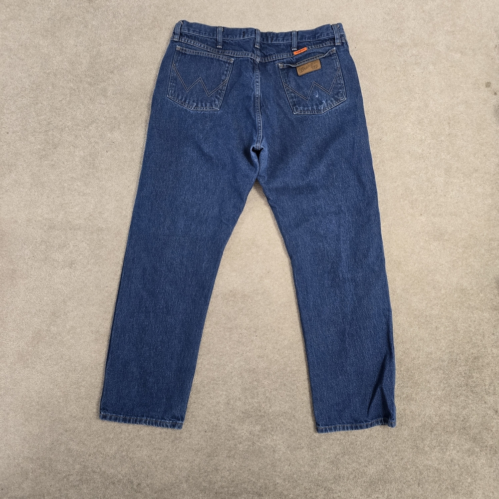 Wrangler FR47MLW (C)Jeans Mens 38x32 Flame Resistant Regular Fit Straight Denim - Picture 2 of 4